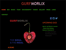 Tablet Screenshot of gurfmorlix.com
